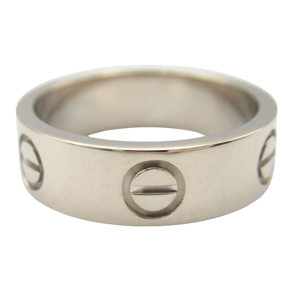 Love Ring 18K White Gold