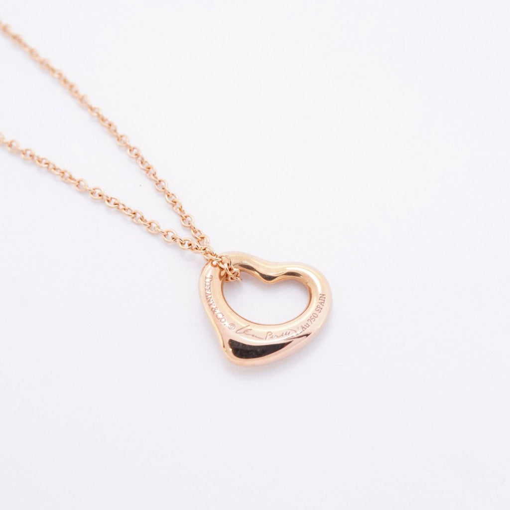 Pendant Necklace 18K Rose Gold with Diamond