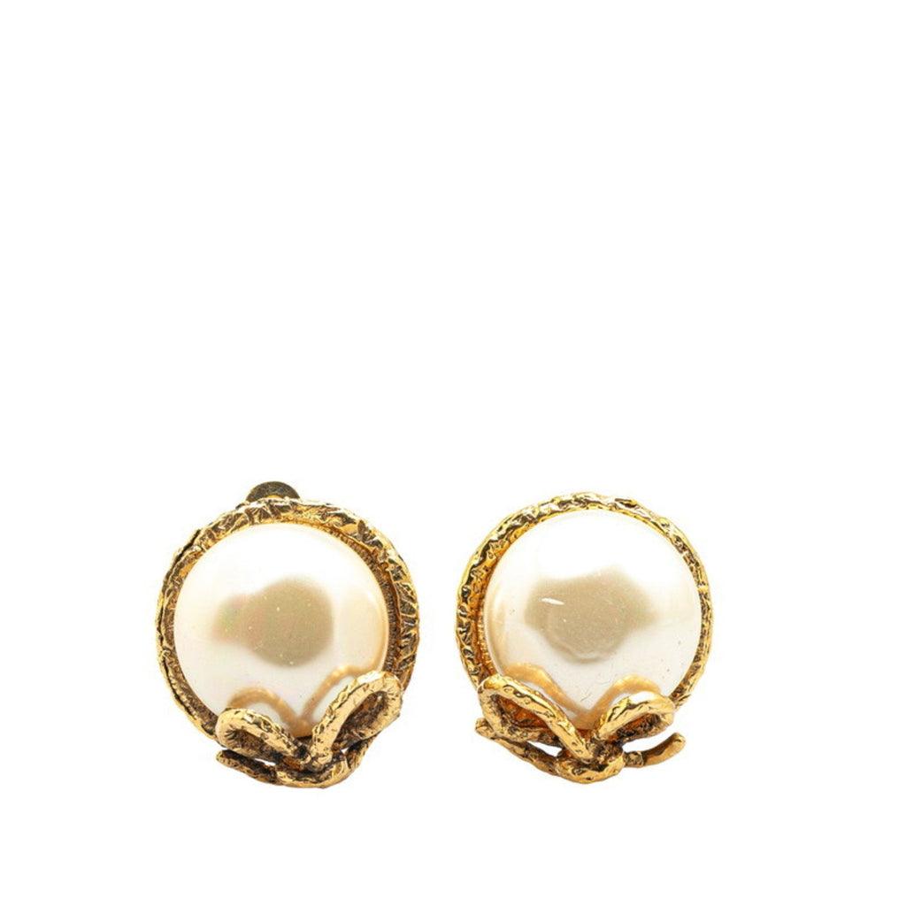 Earrings Pearl 18K Yellow Gold