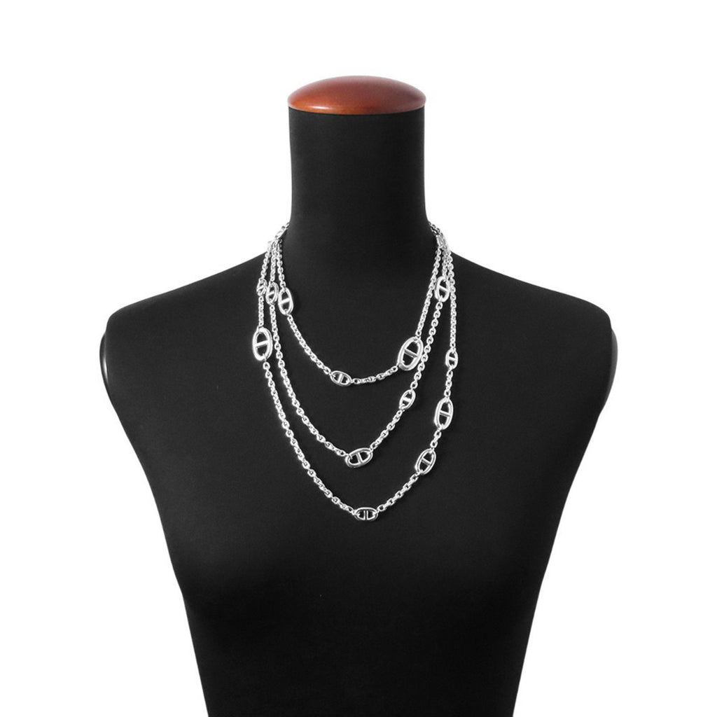 Chaine d'Ancre Farandole Pendant Necklace Sterling Silver