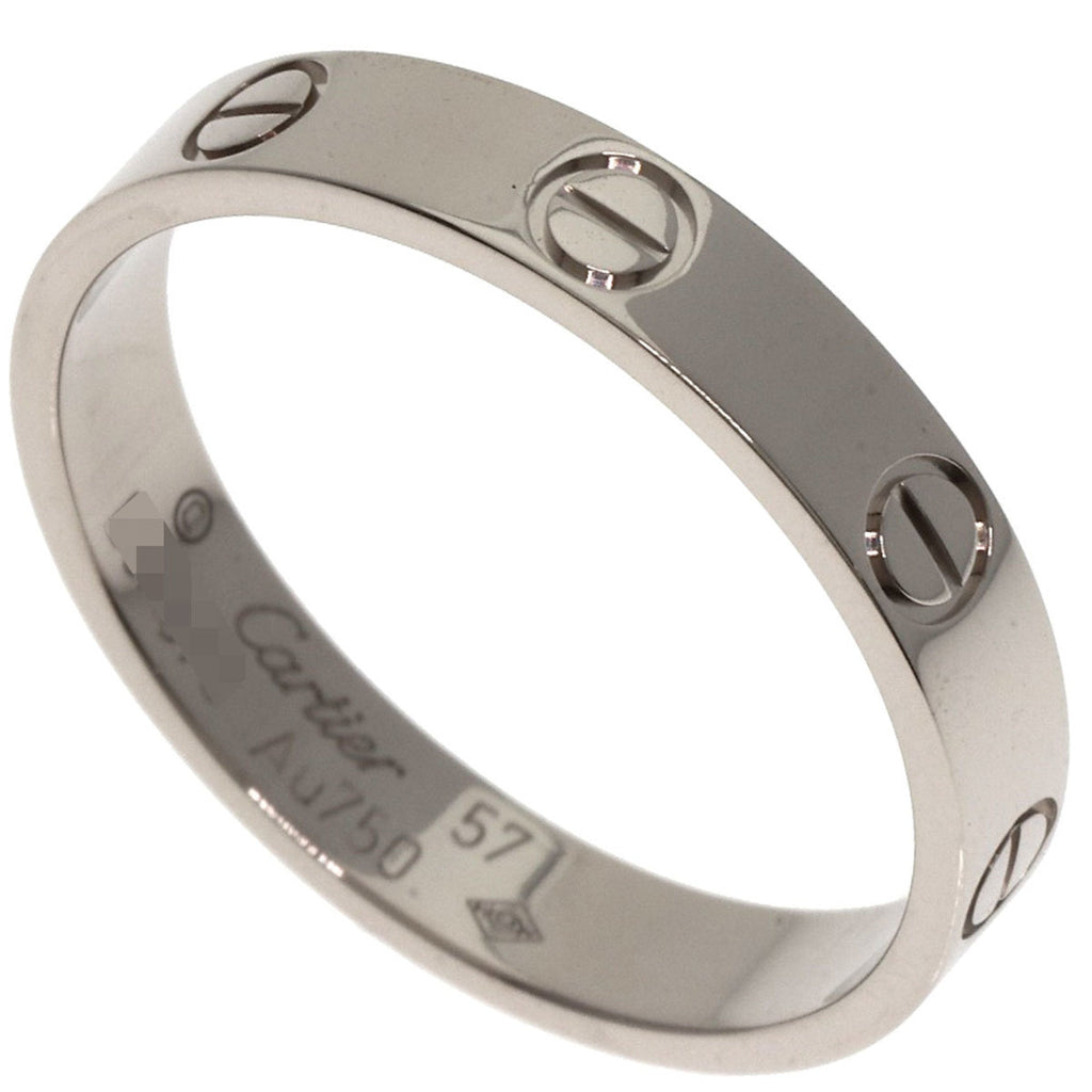 Love Ring 18K White Gold Mini