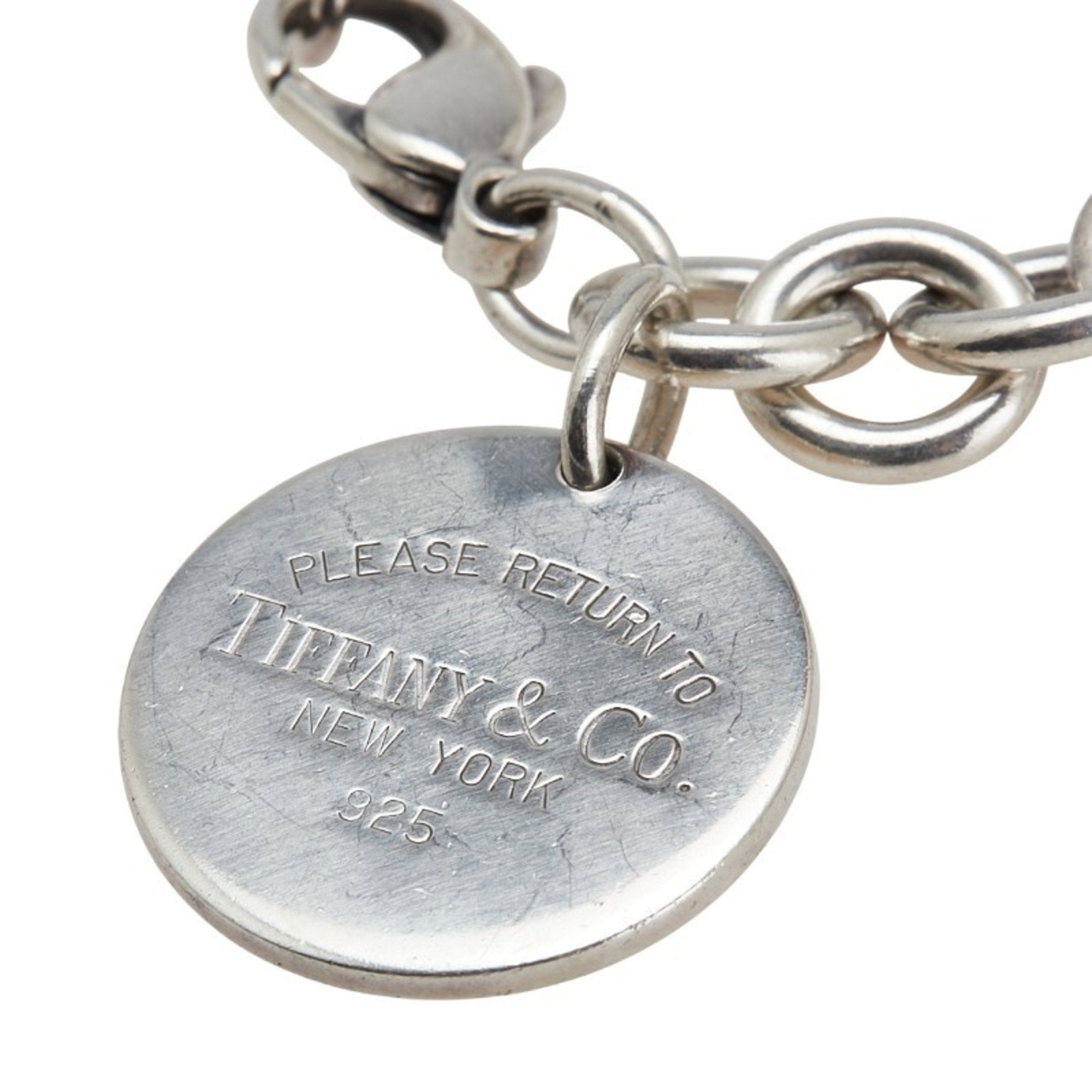 Return To Tiffany Round Chain Bracelet Sterling Silver