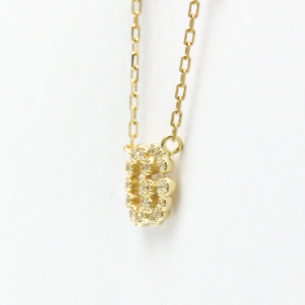 Pendant Necklace 18K Yellow Gold with Diamond