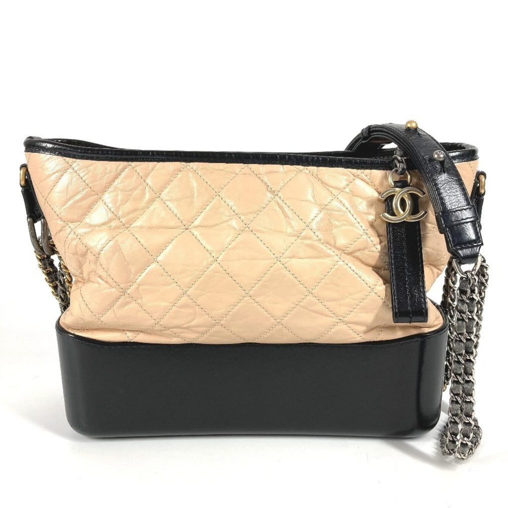 Gabrielle Hobo Quilted Aged Calfskin Medium