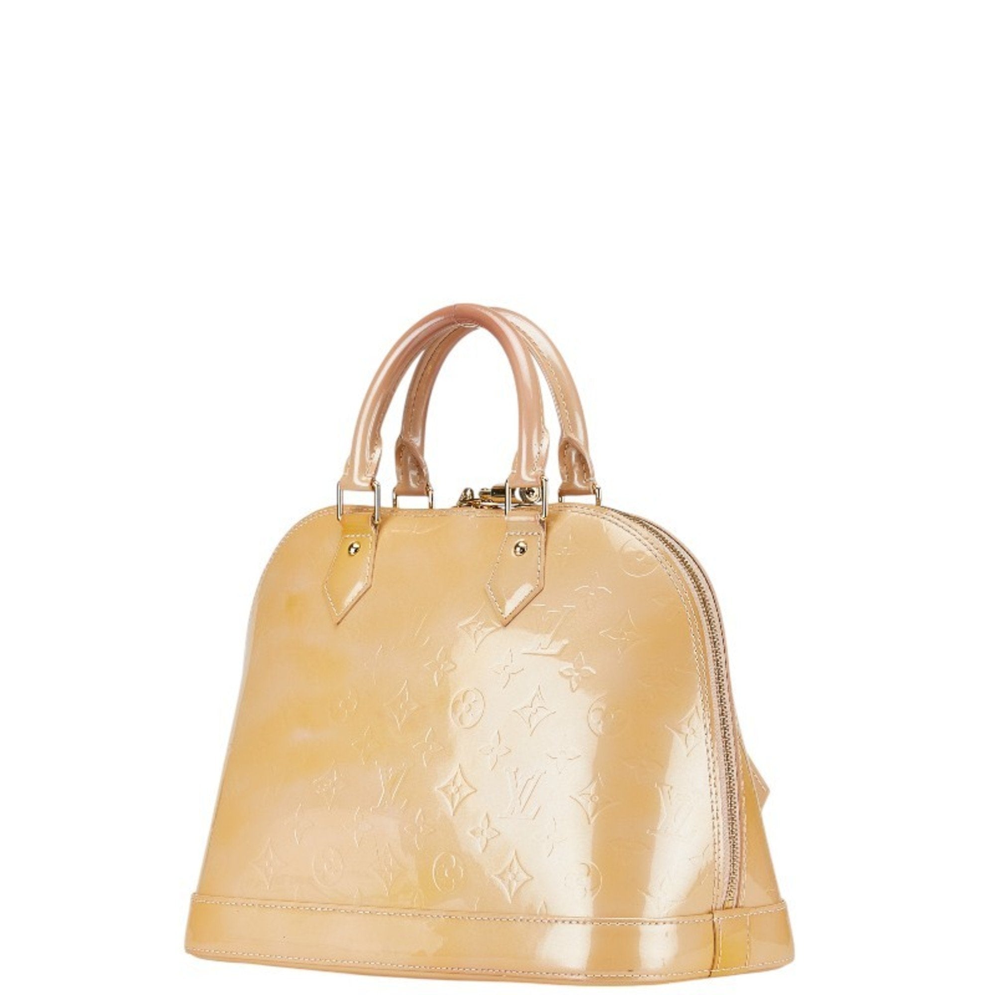 Alma Handbag Monogram Vernis PM