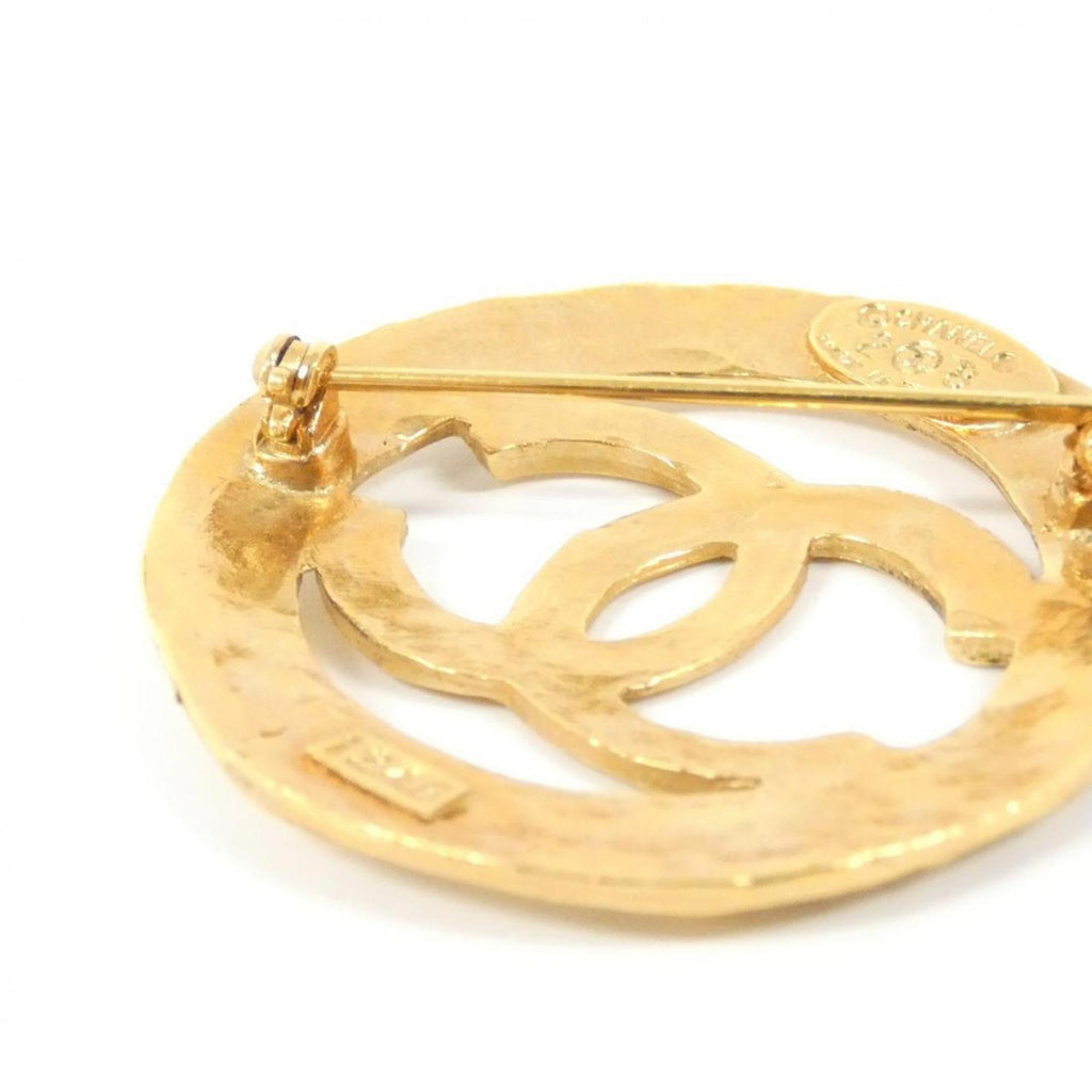 Brooch Gold-Tone Metal