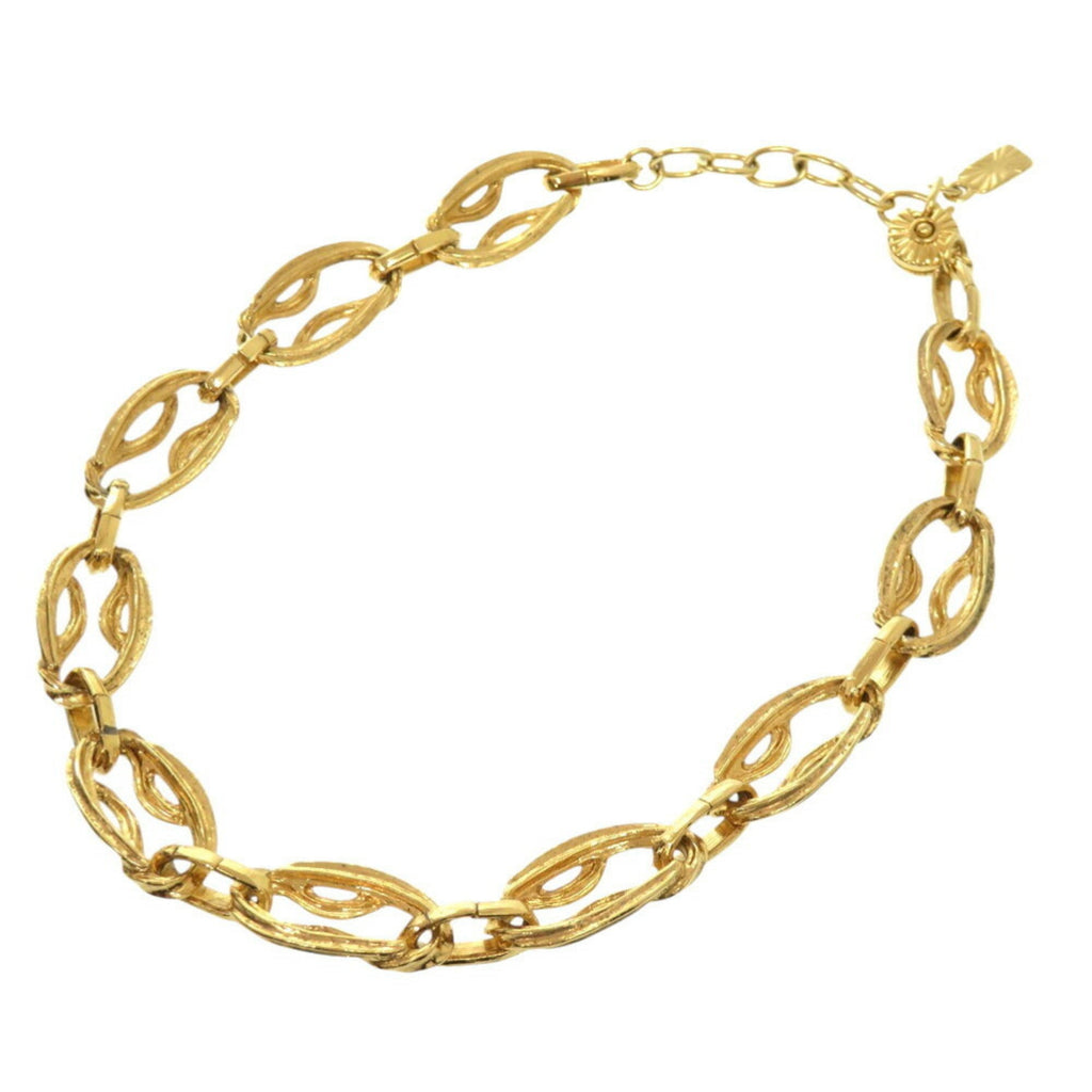 Pendant Necklace Gold Metal