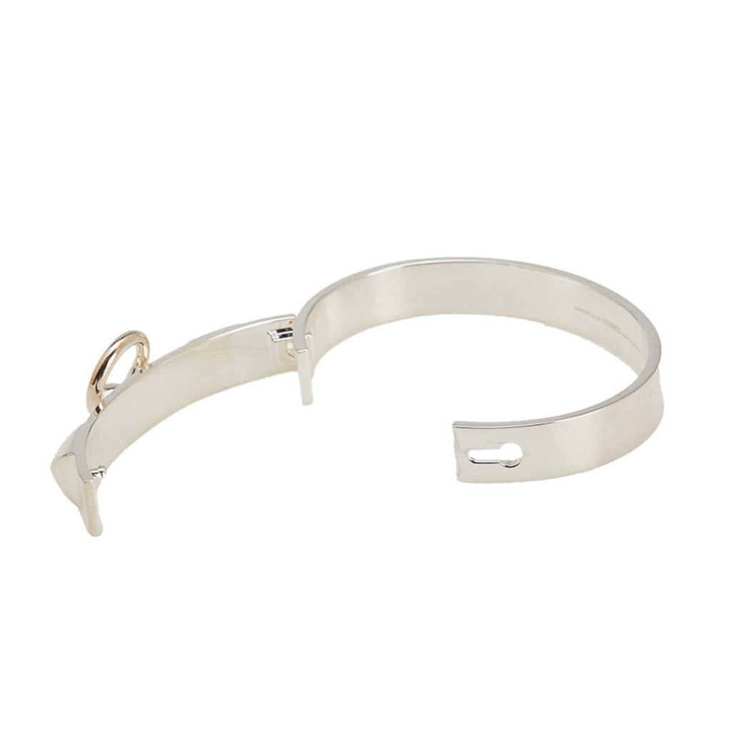Collier de Chien Bangle Sterling Silver Mini Bracelet