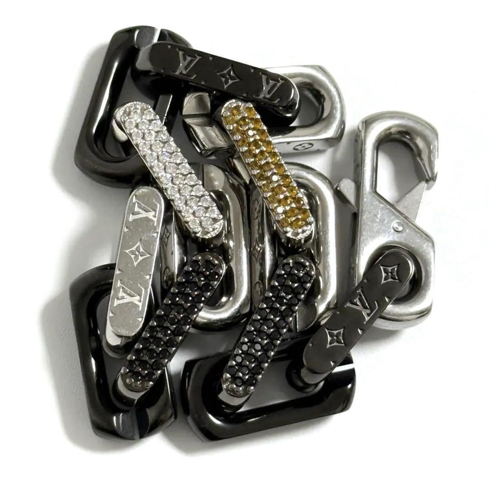 Charm Bracelet Metal and Rhinestone Medium