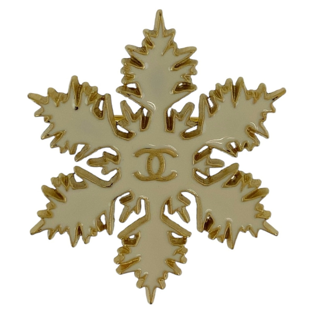Brooch Metal White