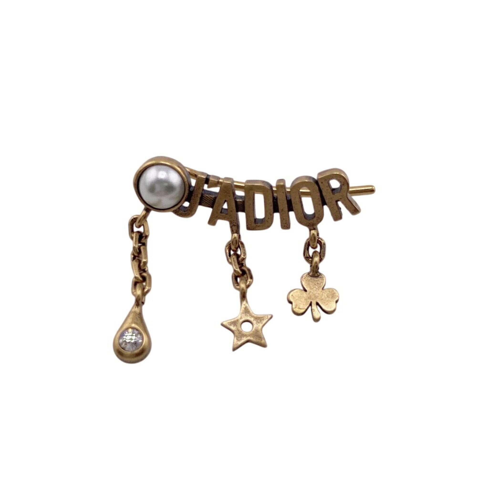 Earrings Artificial Pearl and Gold