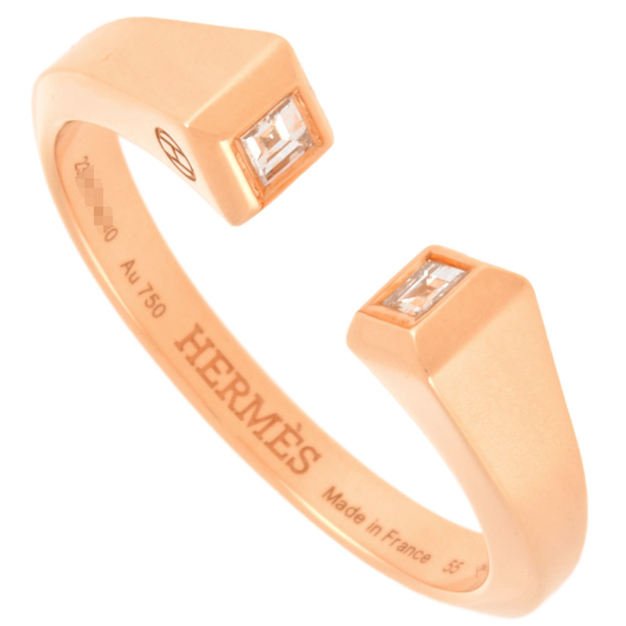 Ring 18K Rose Gold with Diamond