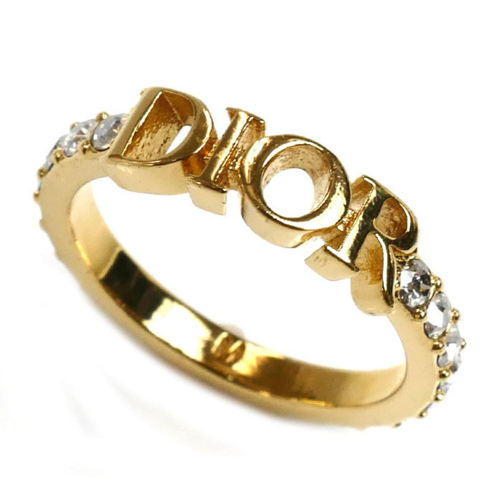 Band Ring With Rhinestone