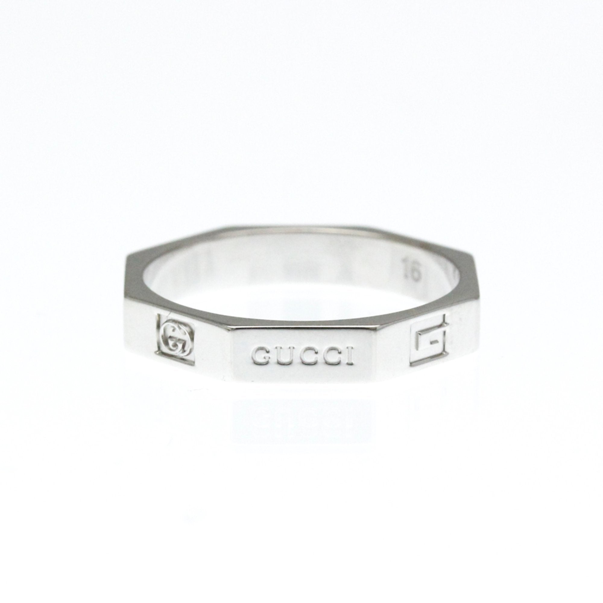 Band Ring 18K White Gold