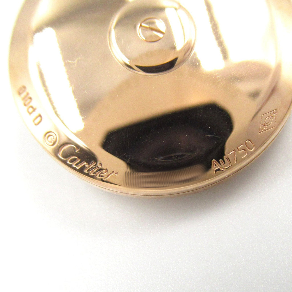 Amulet Pendant Necklace 18K White Gold with Diamond and Onyx