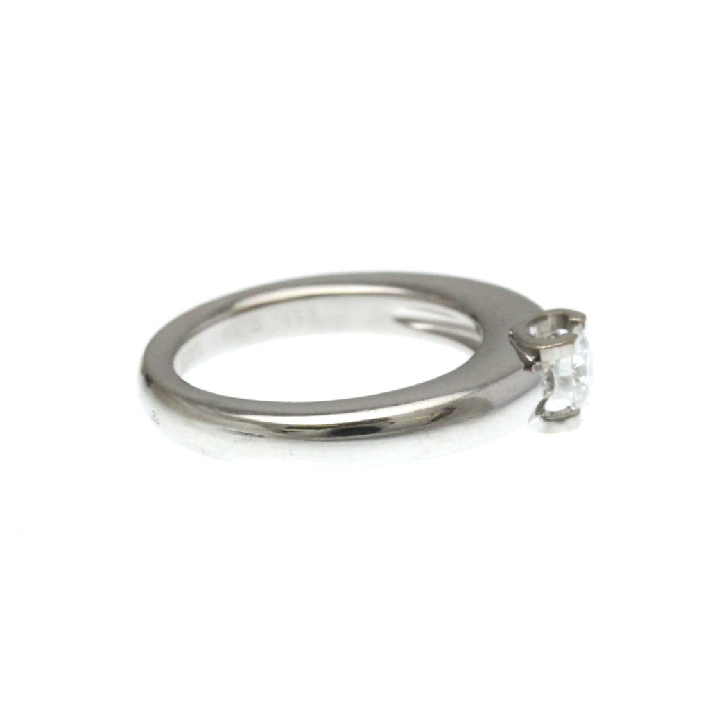 C de Cartier Ring Sterling Silver and 18K White Gold