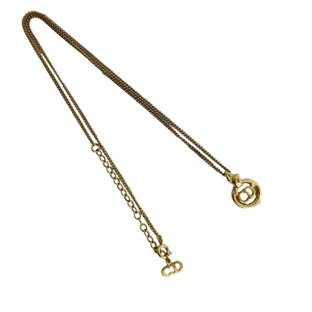 CD Pendant Necklace Gold
