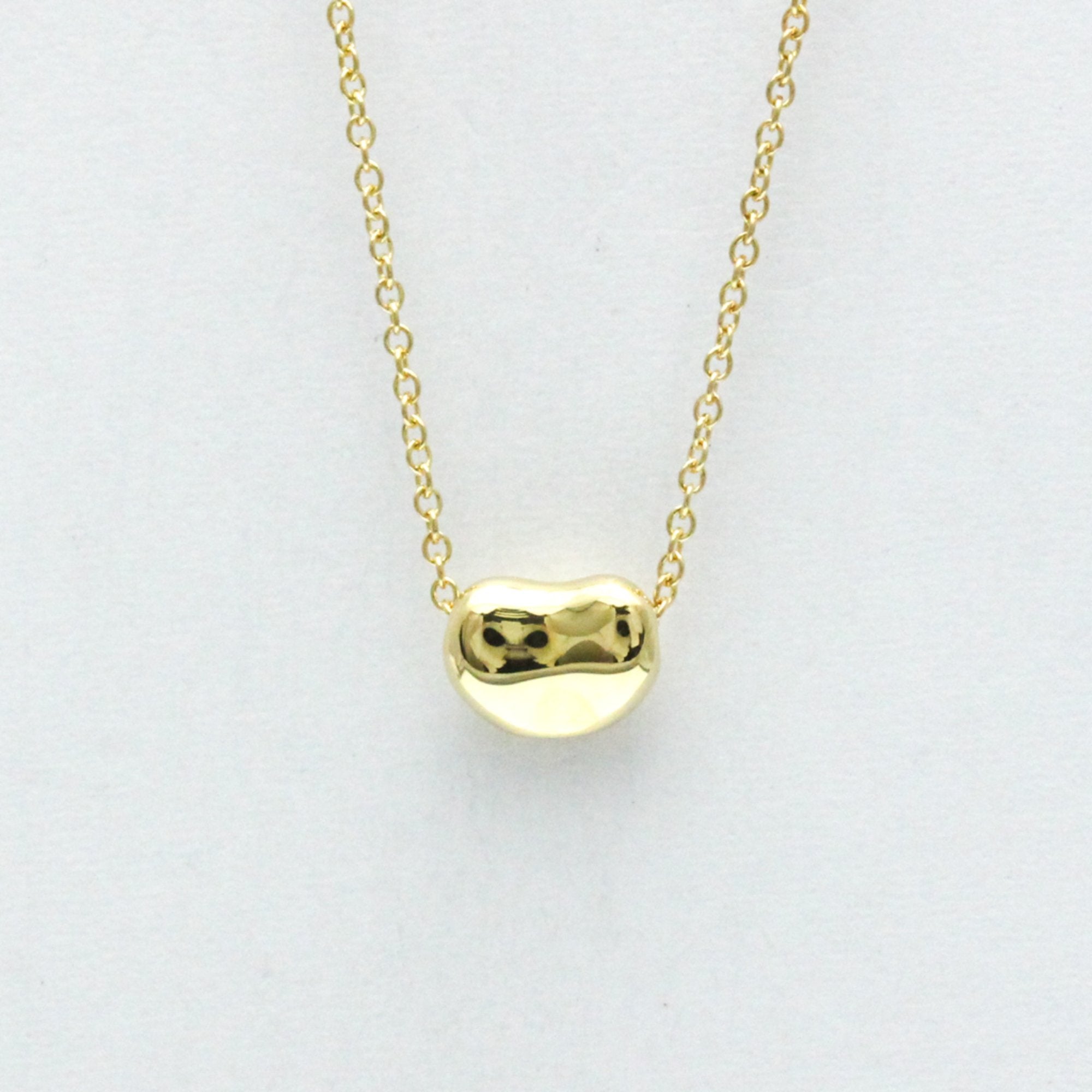 Bean Pendant Necklace 5mm