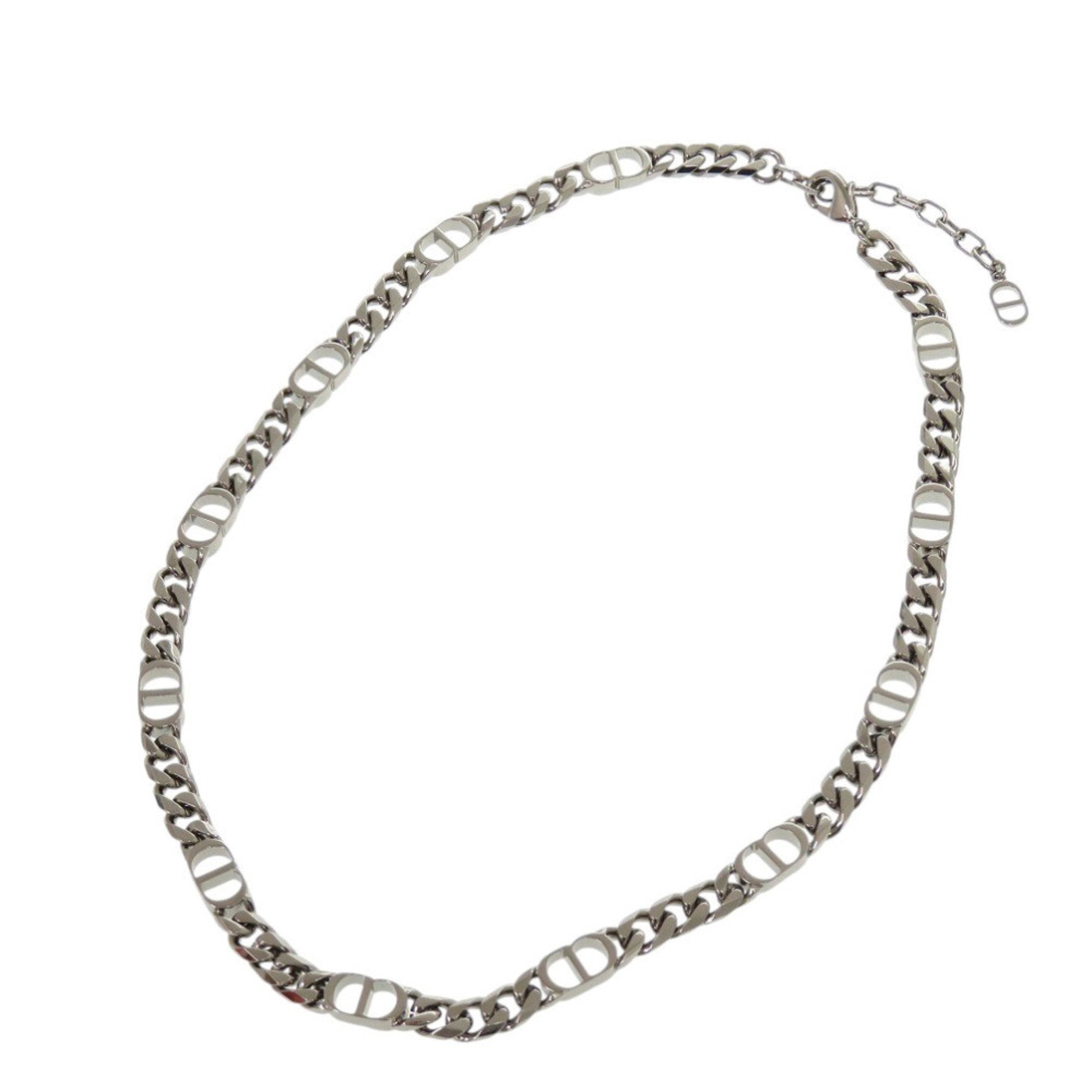 Pendant Necklace Brass Silver