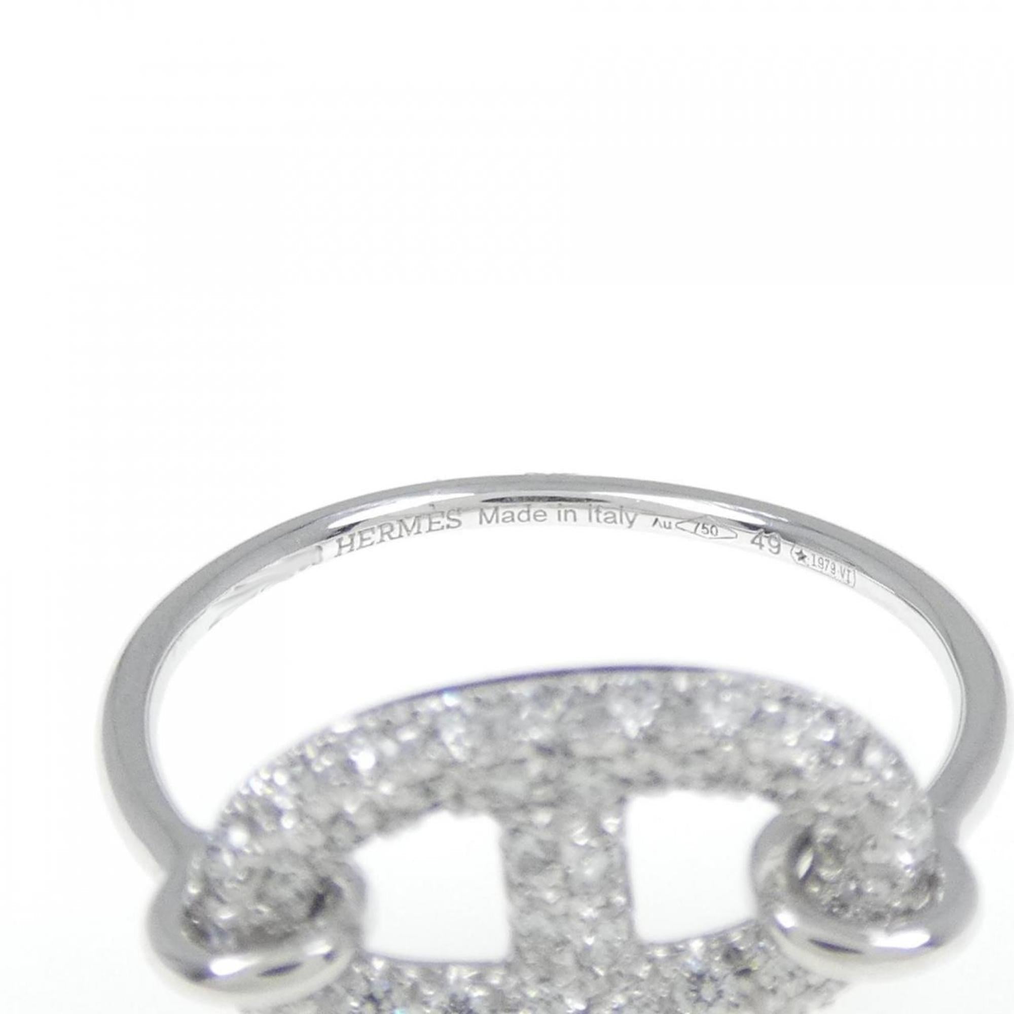 Ronde Ring 18K White Gold