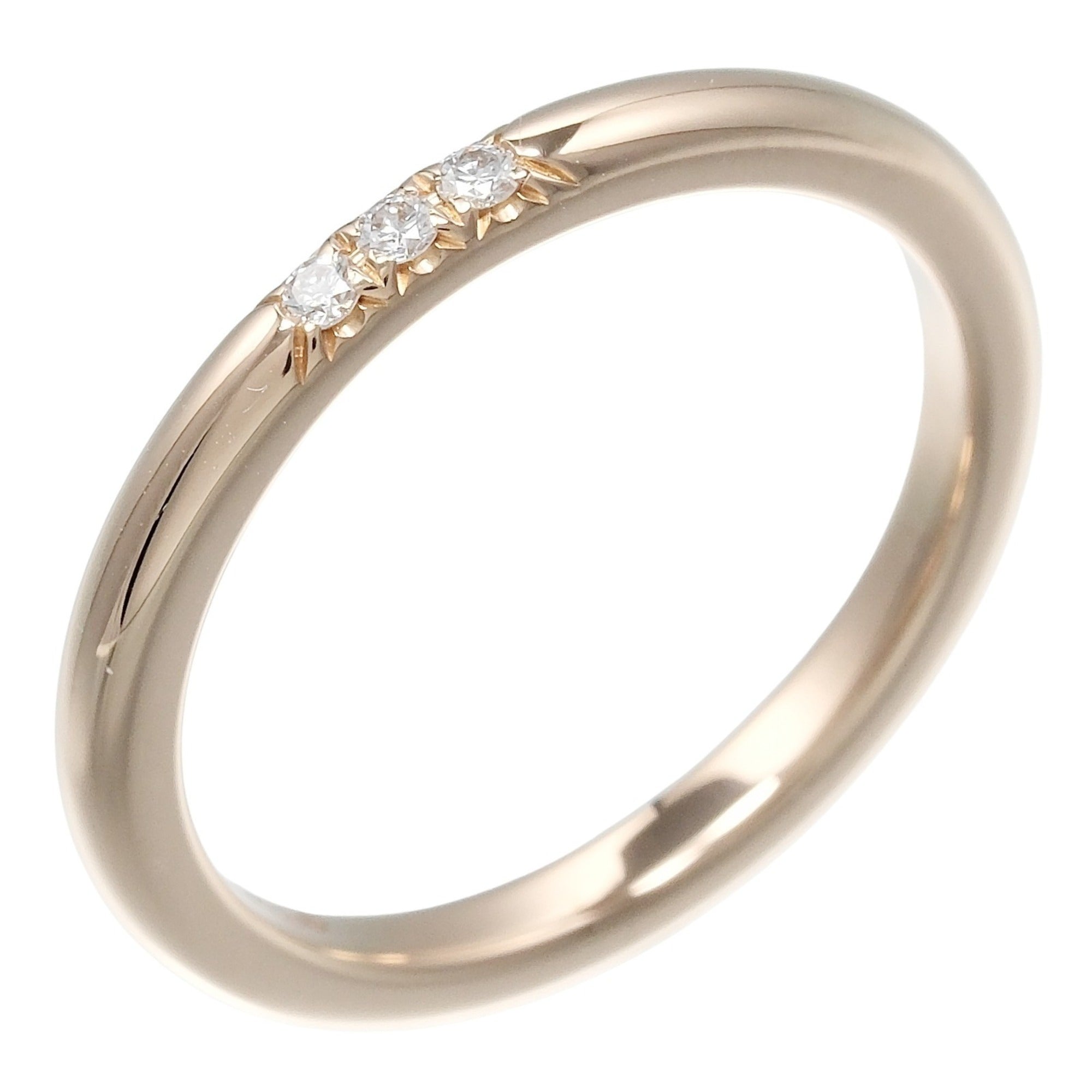 Ring 18K Rose Gold with Diamond