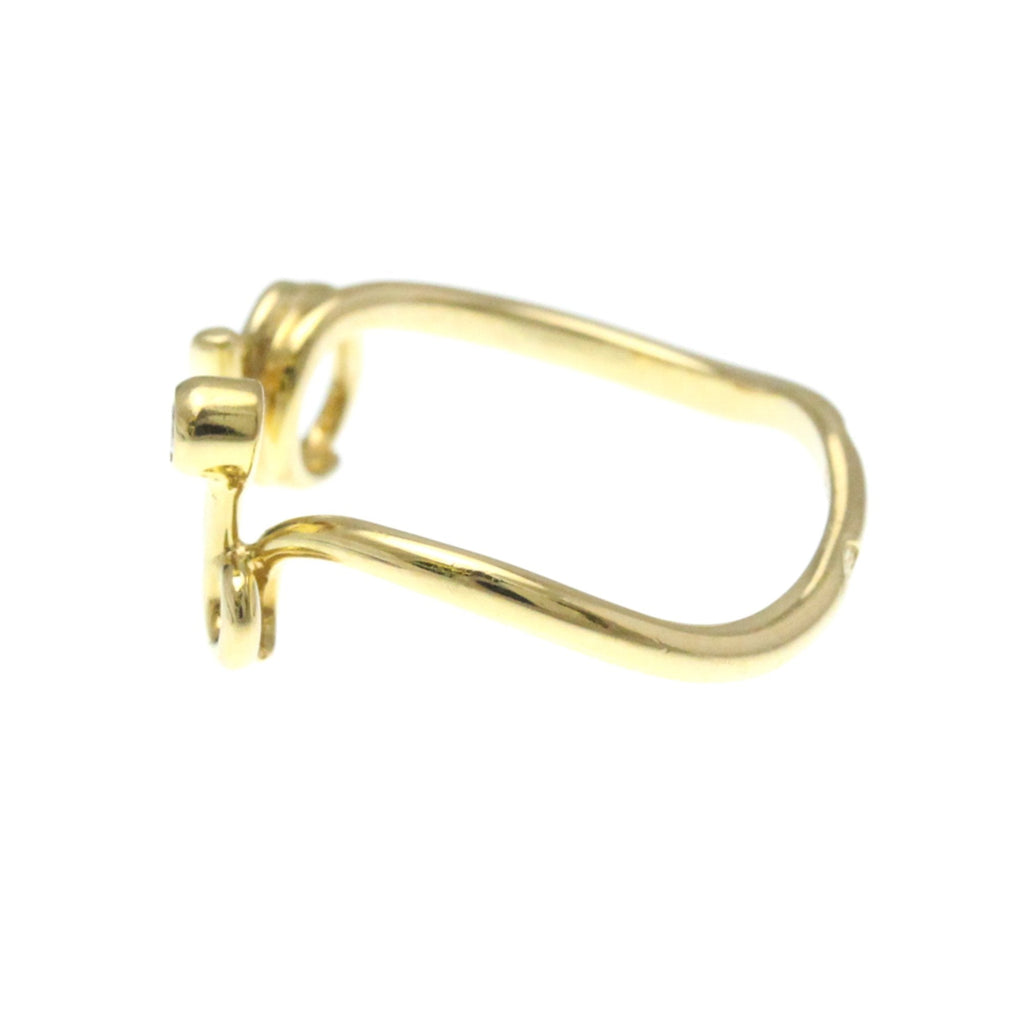 Band Ring 18K Yellow Gold with Diamond