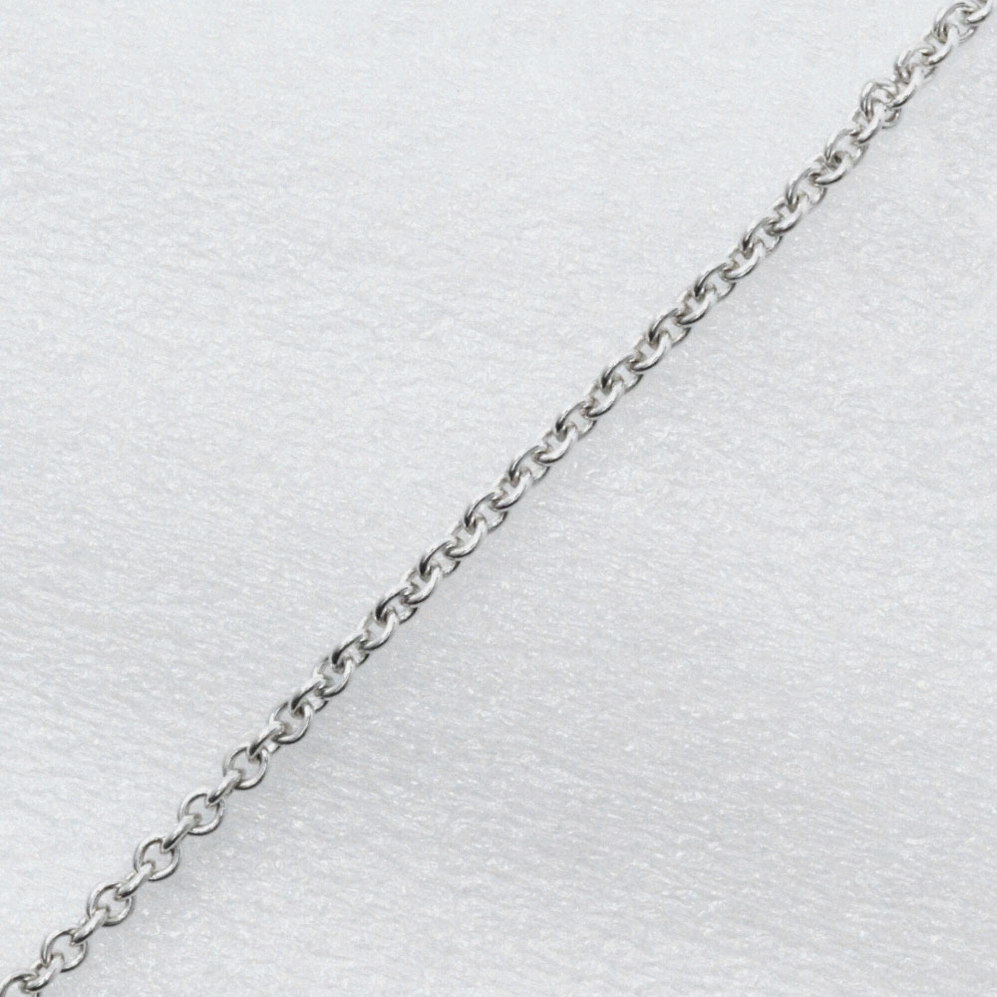 Open Heart Pendant Necklace Sterling Silver 21mm