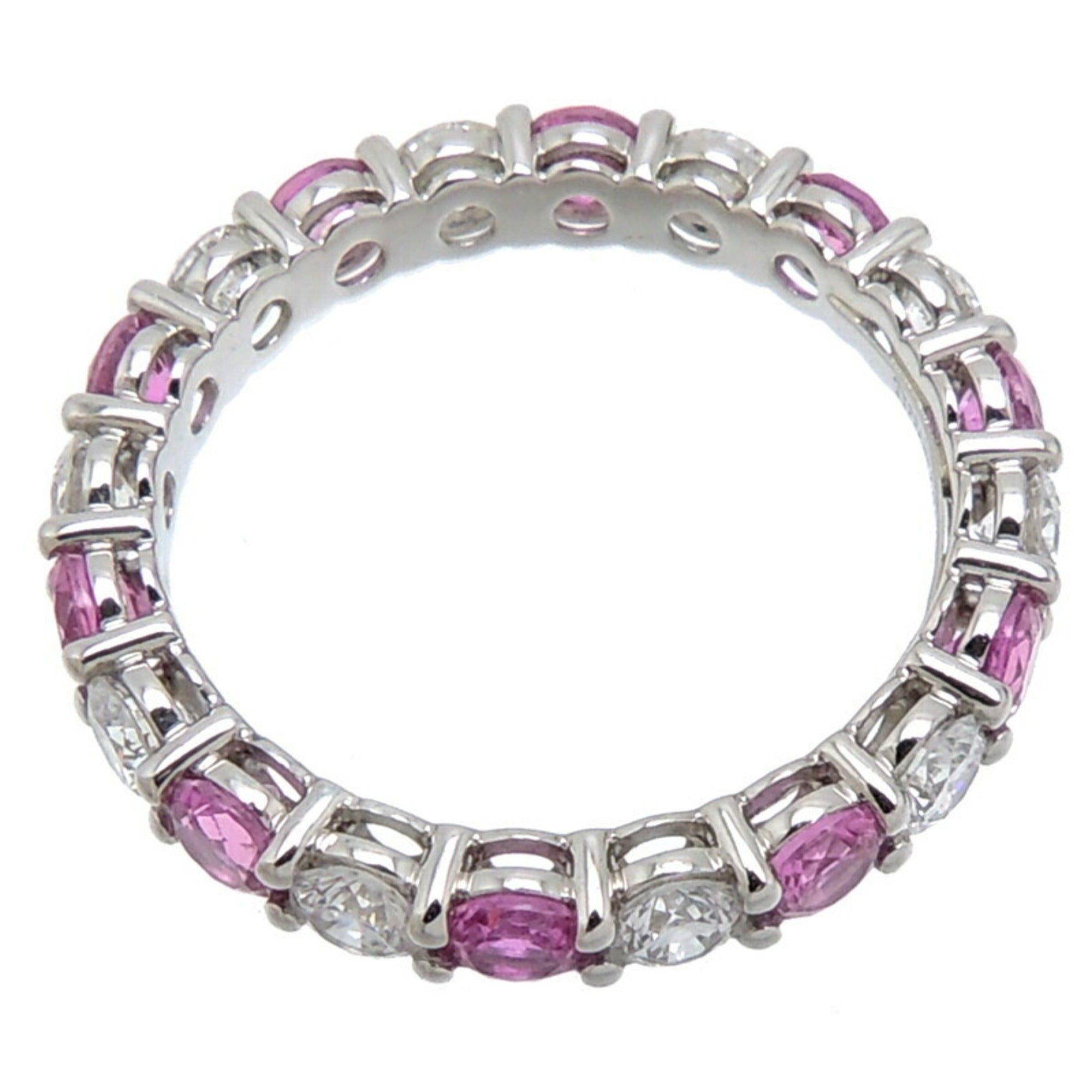Embrace Band Ring Platinum with Diamond