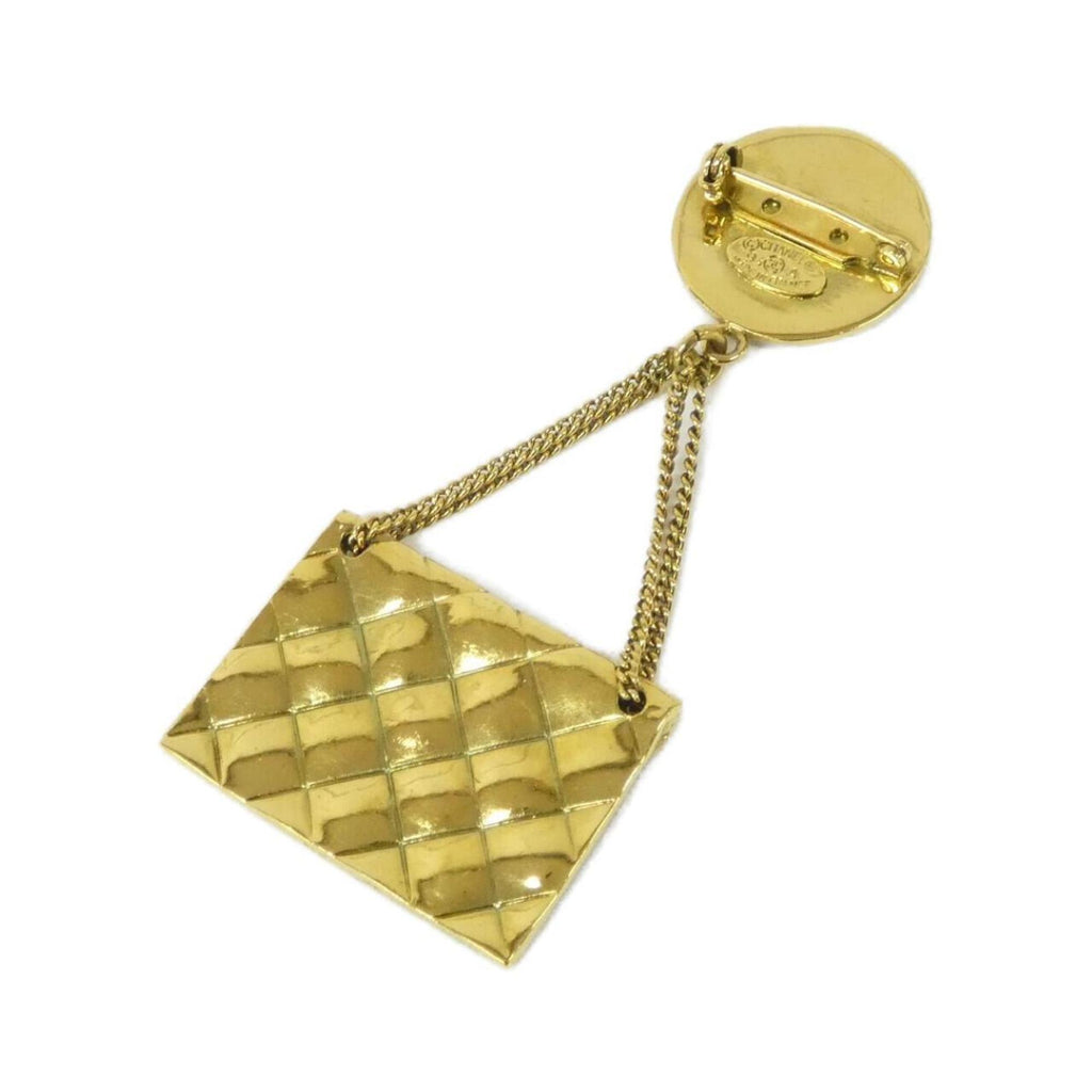 Brooch Gold-Tone Metal