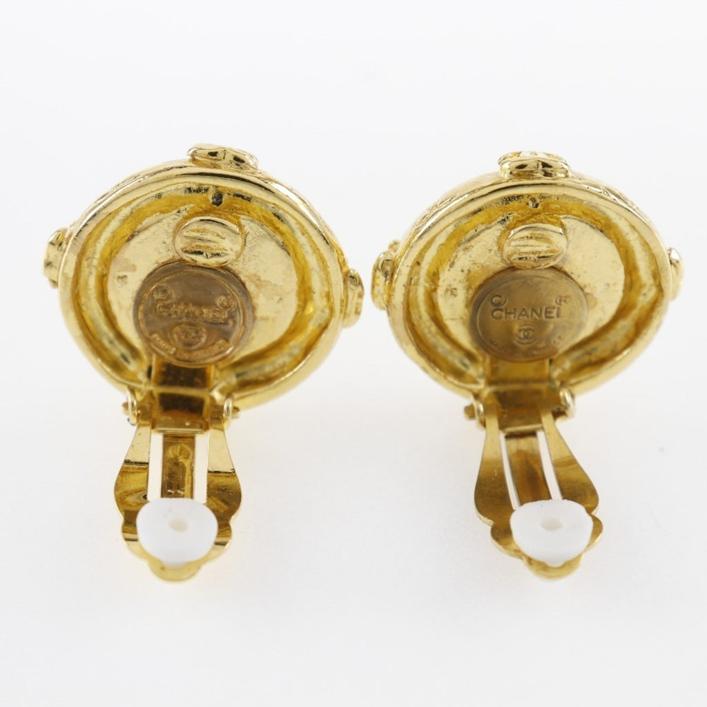 Earrings Gold-Tone Metal