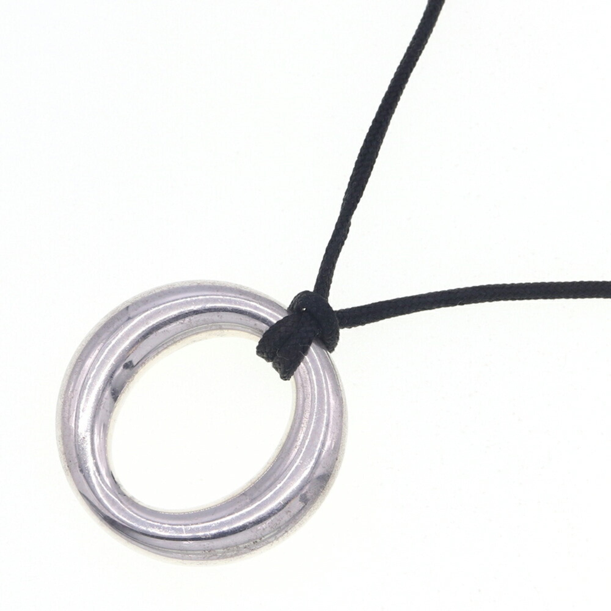 Elsa Peretti Pendant Necklace Sterling Silver 2.4mm