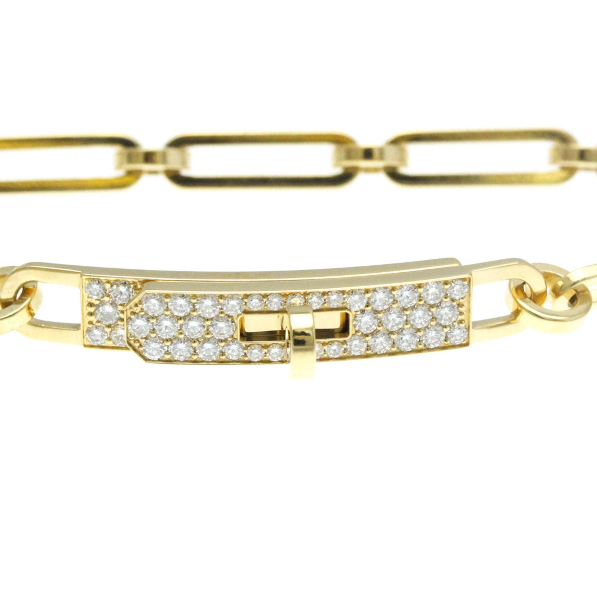 Kelly Bracelet 18K Yellow Gold Mini with Diamond