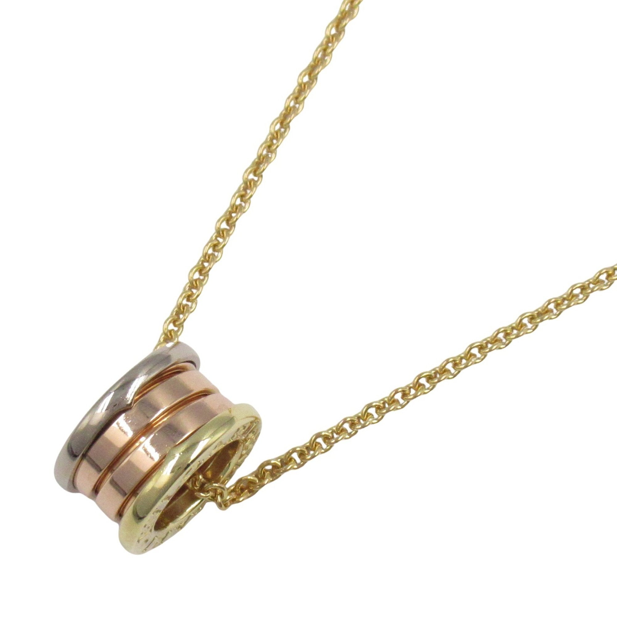 Pendant Necklace 18K Tricolor Gold