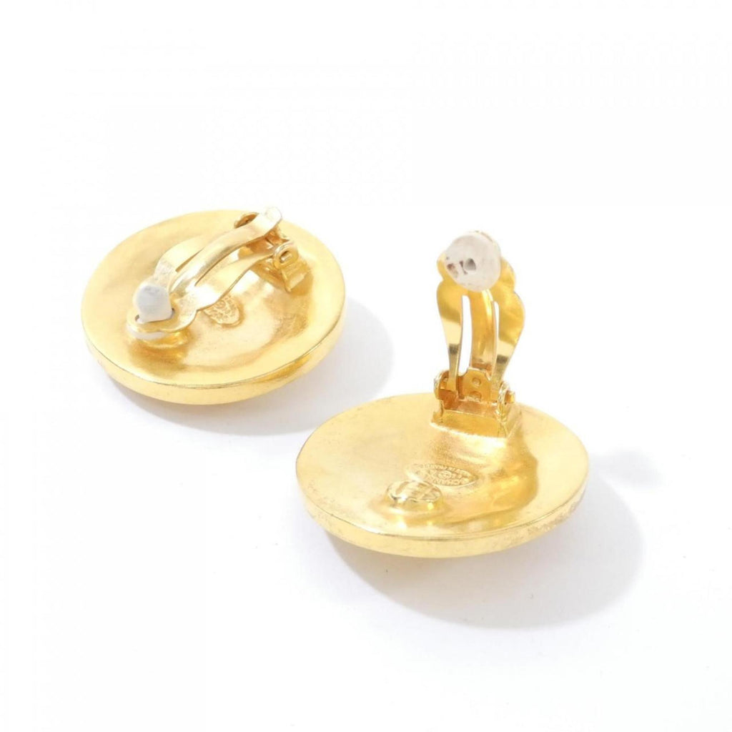 Clip-On Earrings Clip-On Gold-Tone Metal