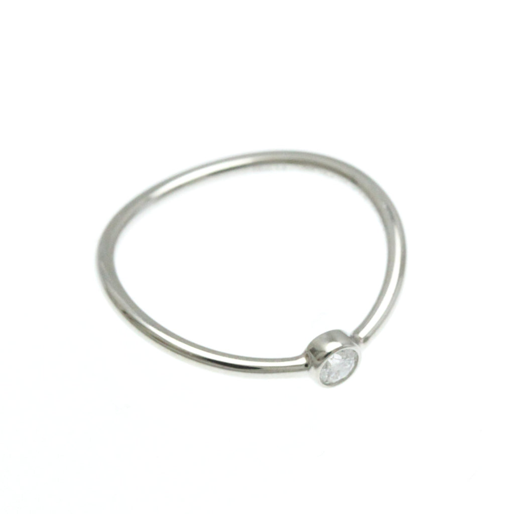Ring Platinum with Diamond