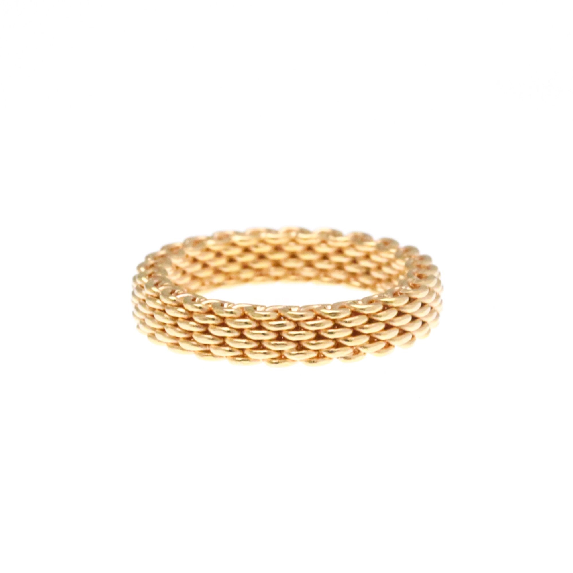 Somerset Mesh Ring 18K Rose Gold
