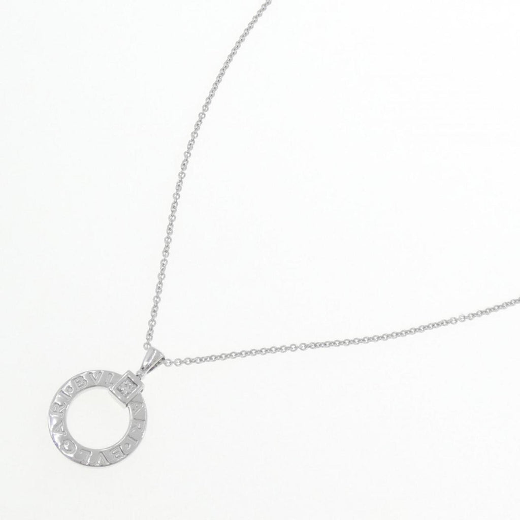 Pendant Necklace 18K White Gold with Diamond