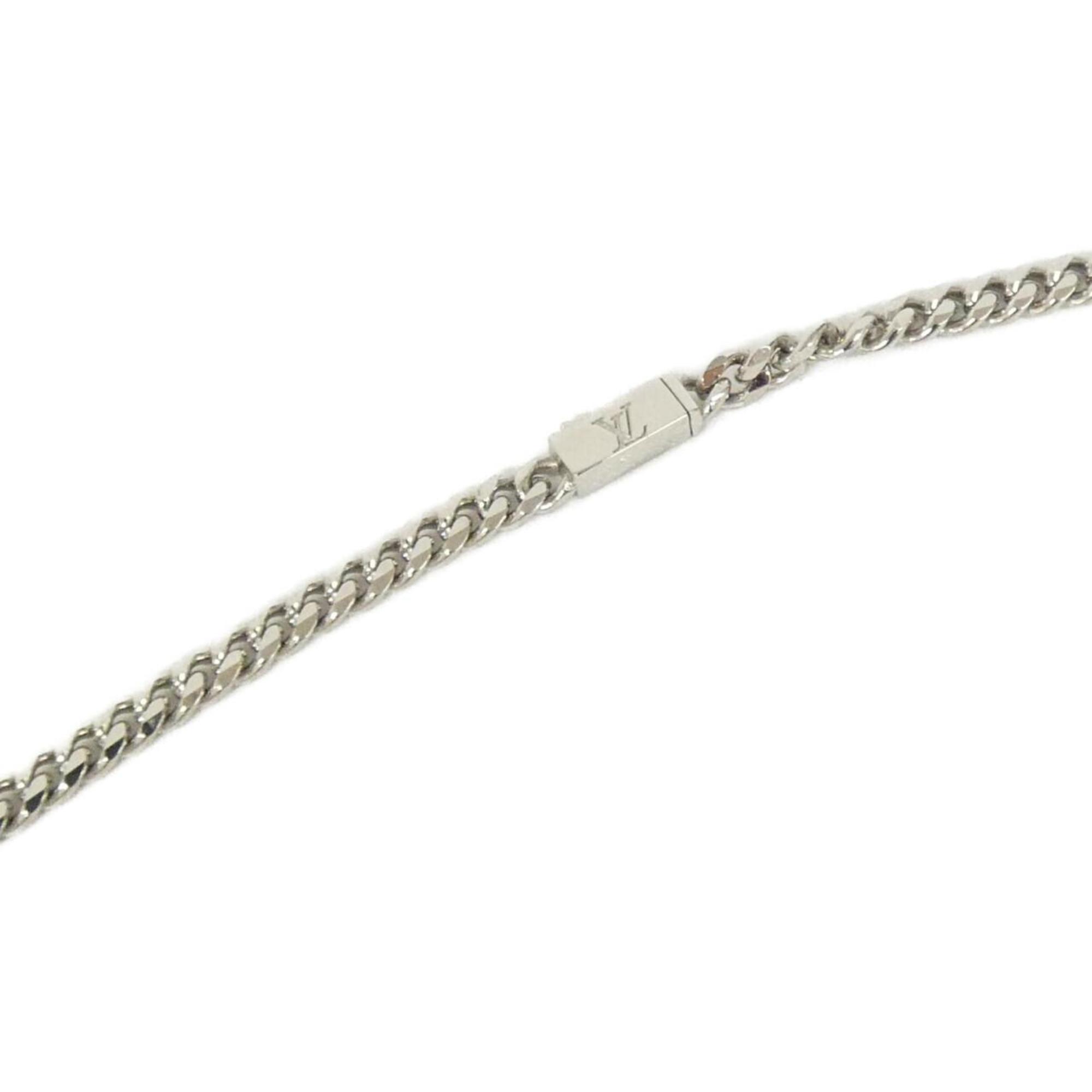 Monogram Row Pendant Necklace Sterling Silver