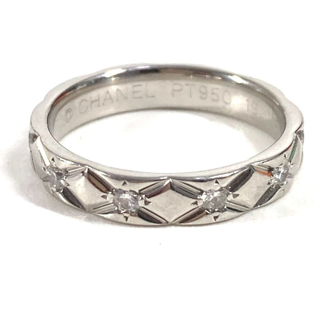 Matelasse Quilted Ring Platinum