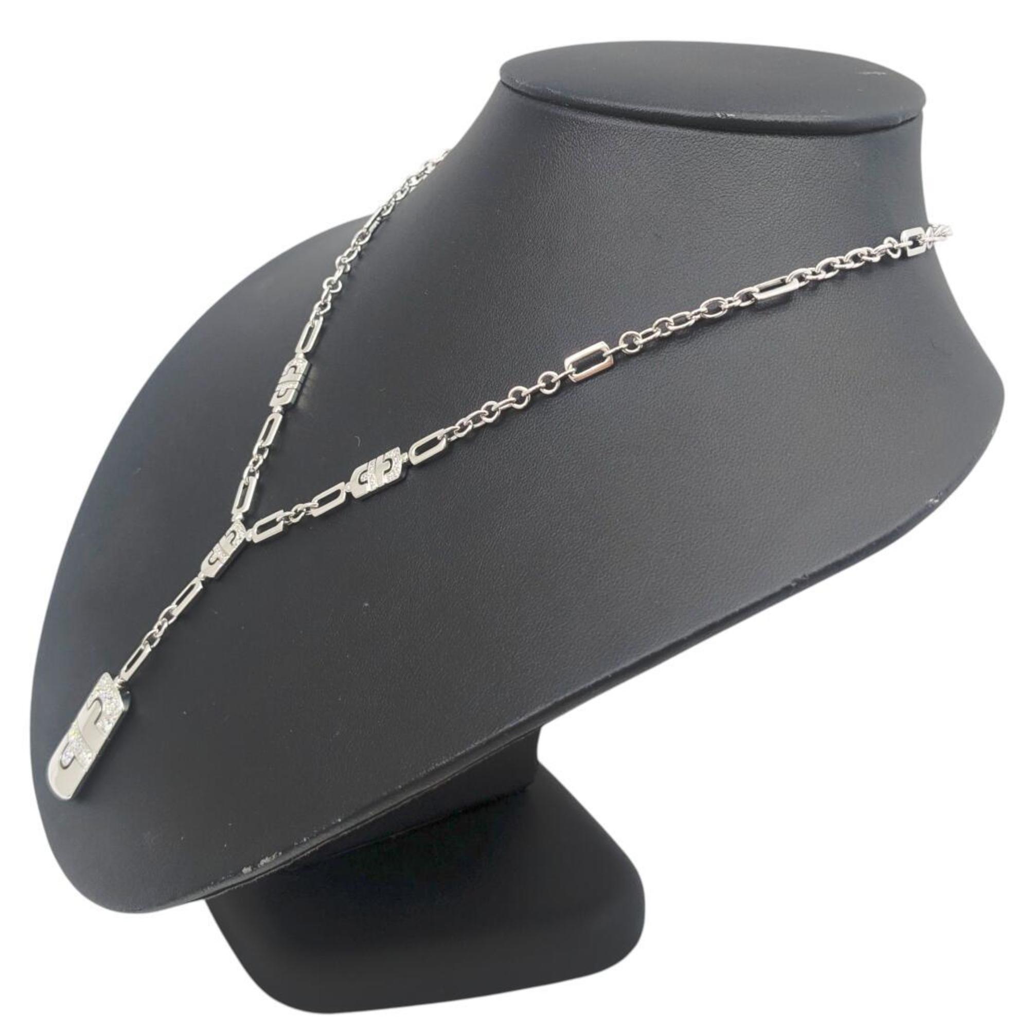 Pendant Necklace 18K White Gold