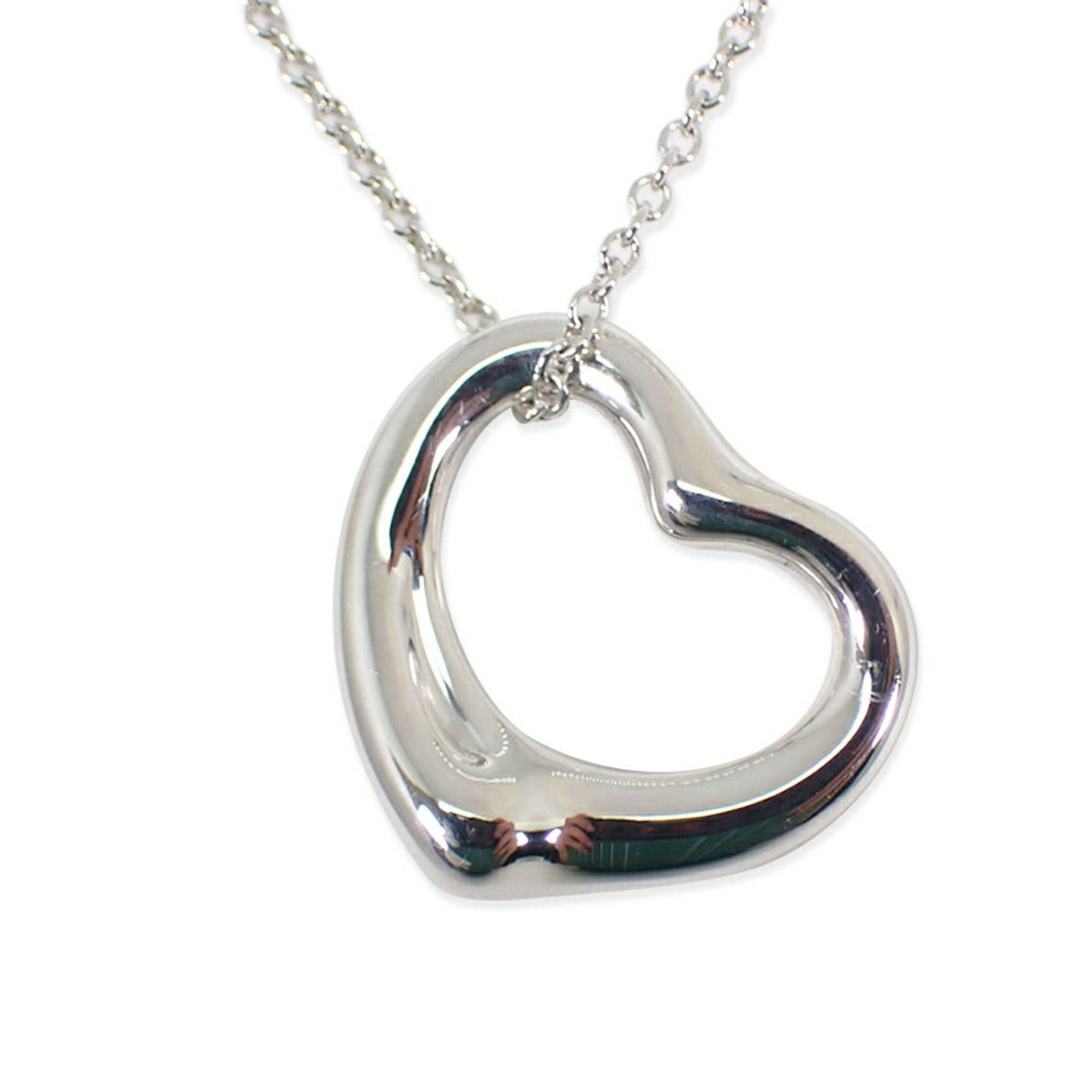 Elsa Peretti Pendant Necklace Sterling Silver 20.2mm