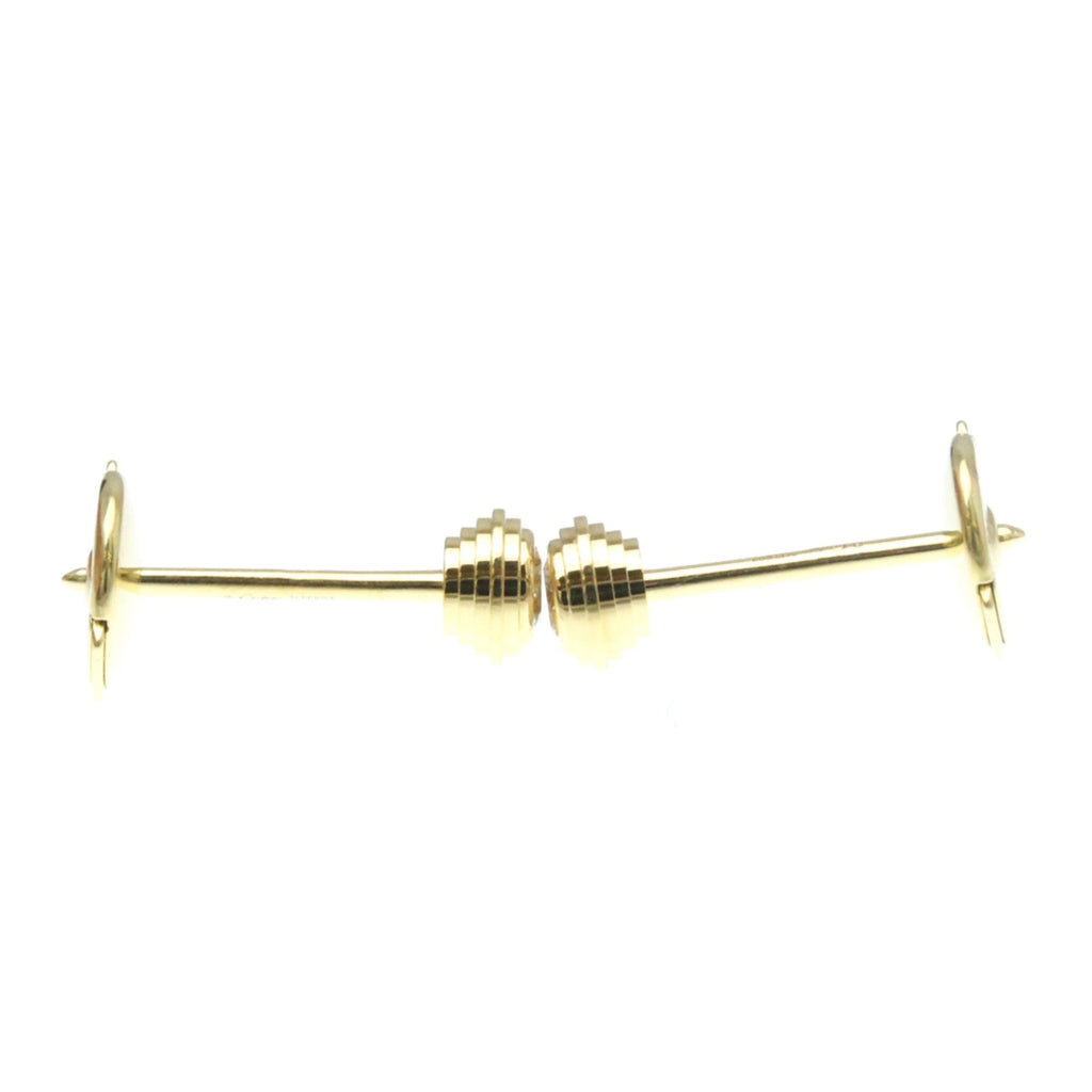Earrings Stud 18K Yellow Gold