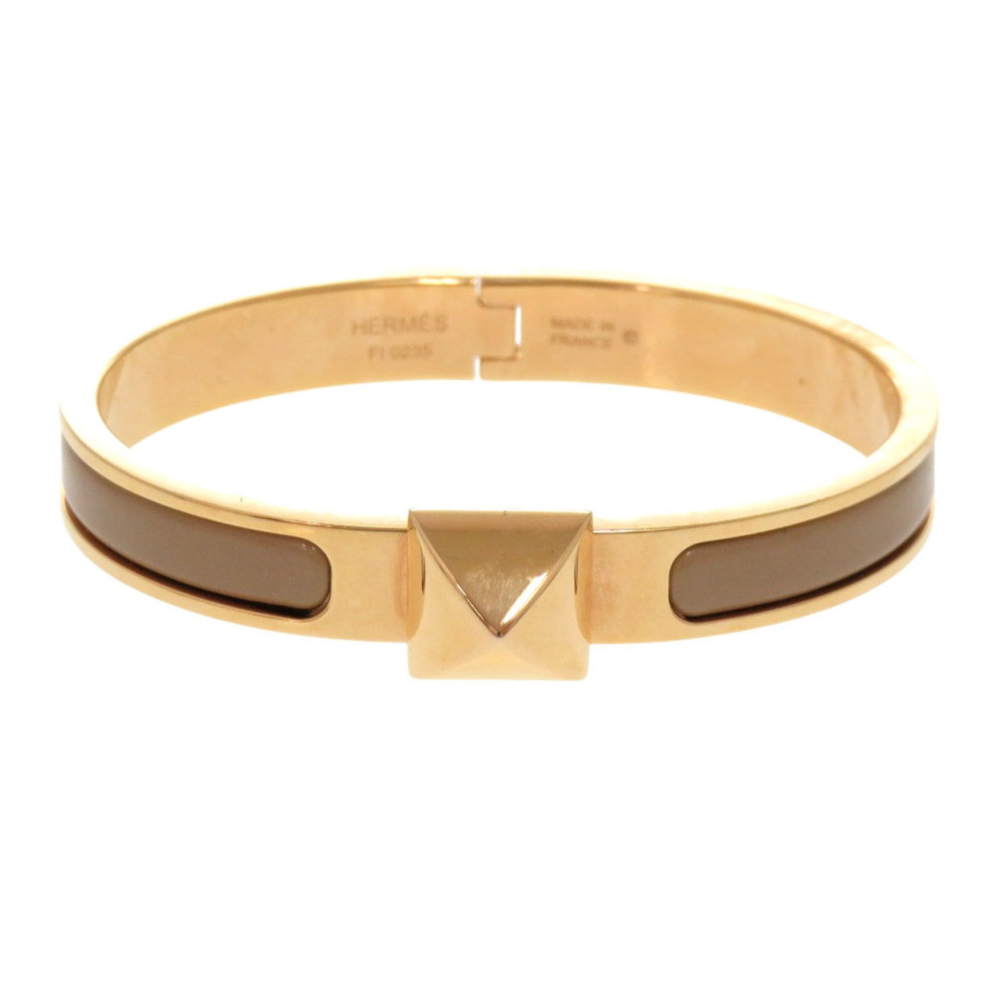 Mini Click Medor Bracelet Metal Gold and Pink Gold