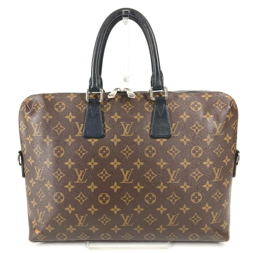 Porte-Documents Jour Bag Macassar Monogram Canvas