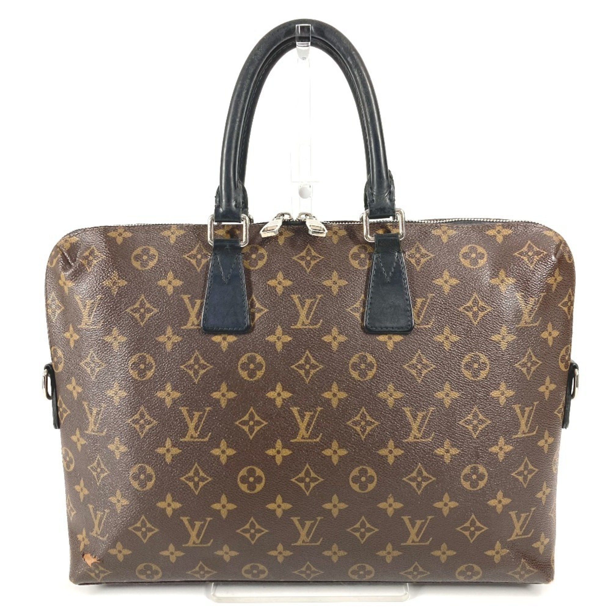 Porte-Documents Jour Bag Macassar Monogram Canvas