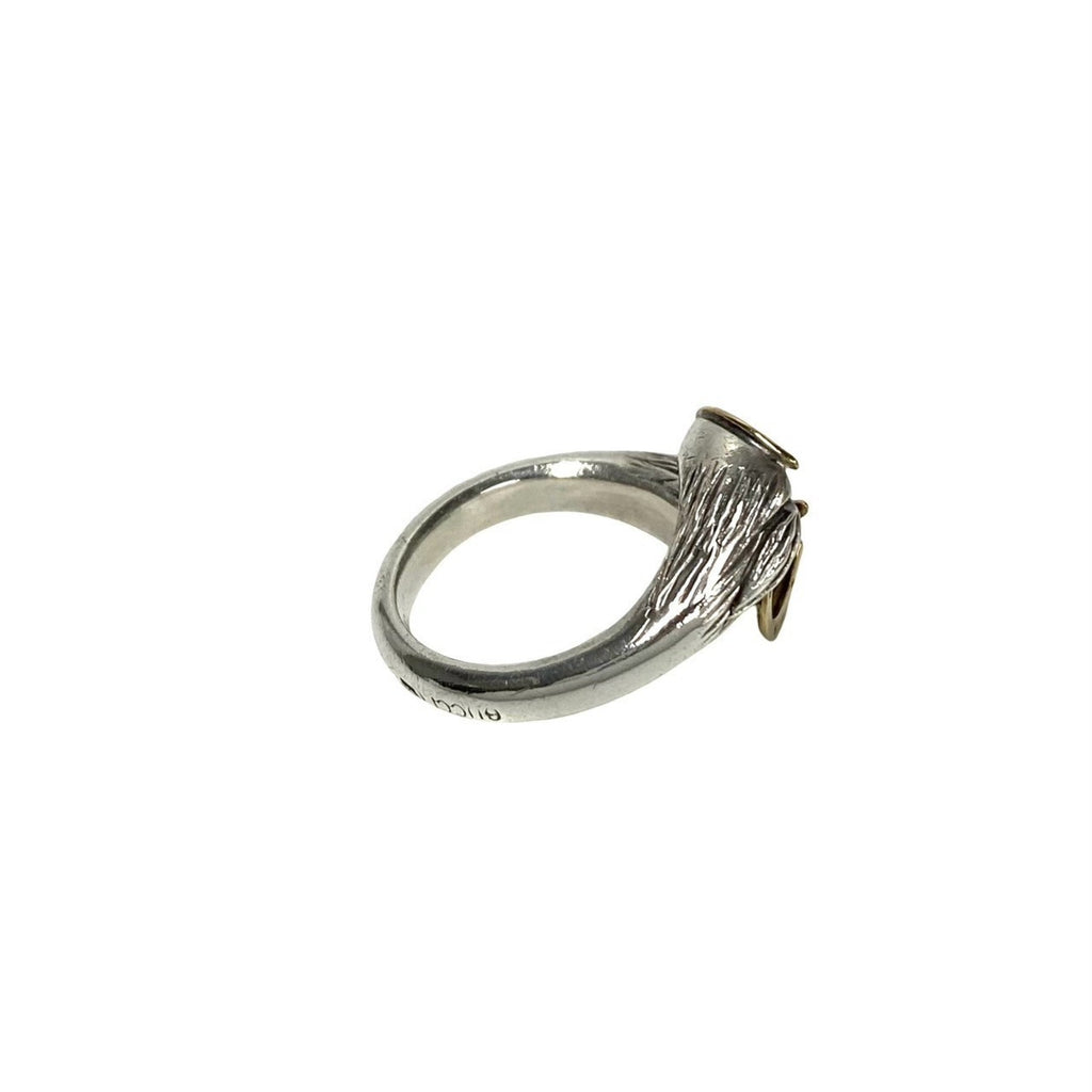 Ring 18K Gold and Sterling Silver