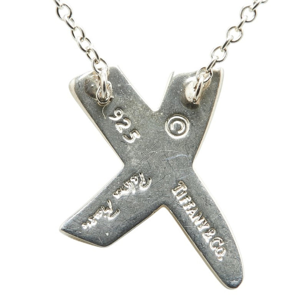 Kiss Pendant Necklace Sterling Silver