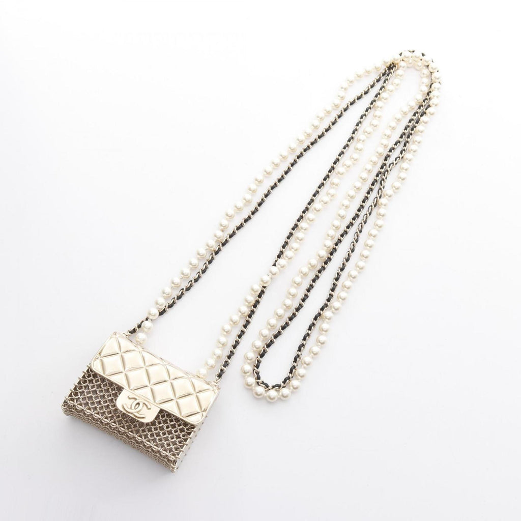 Pendant Necklace Leather and 18K Rose Gold