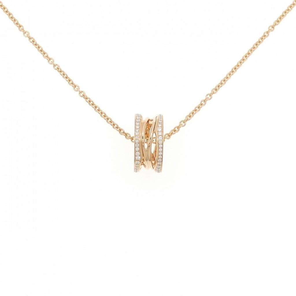 B.Zero1 Pendant Necklace 18K Rose Gold with Diamond