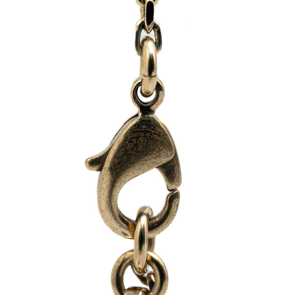 CC Logo Pendant Necklace Metal
